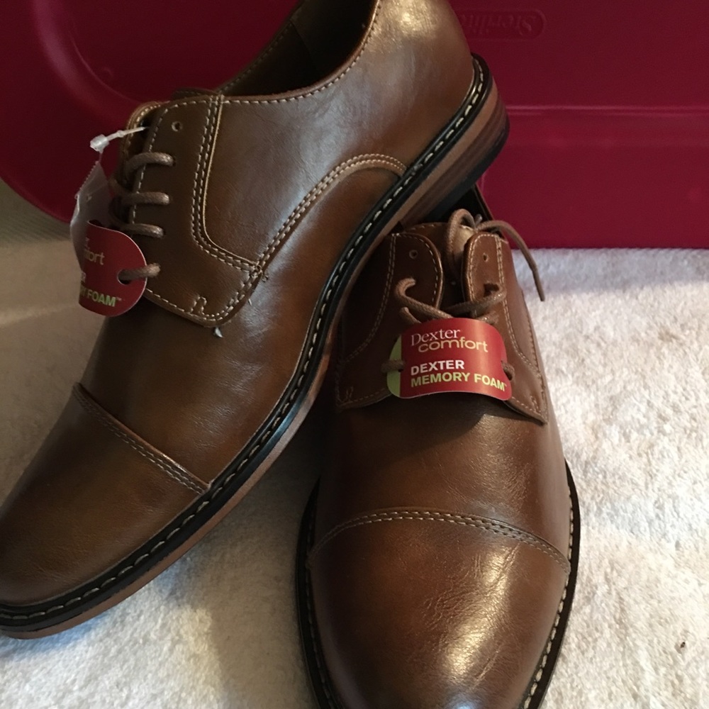 Dexter cognac NWT shoes 👞 comfortable dress shoes - Picture 2 of 4